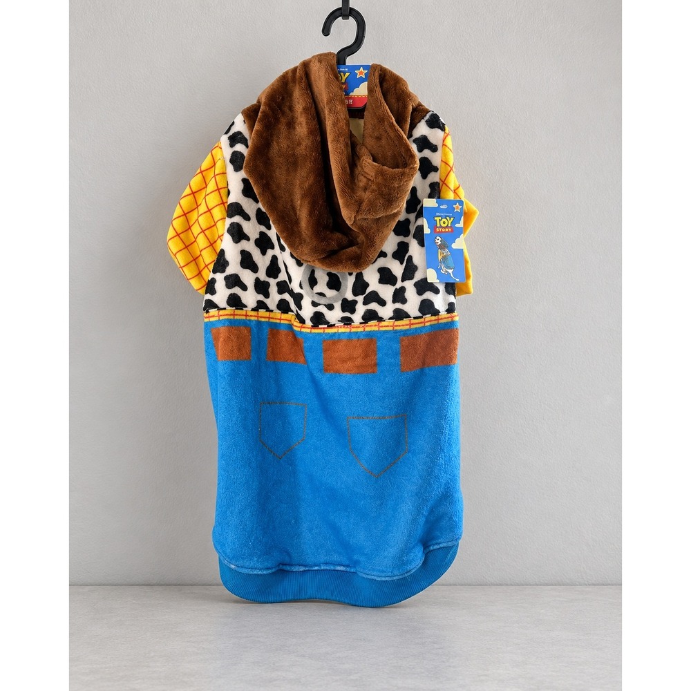 Disney Toy Story Woody Dog Costume Hoodie XL Back Length 20.5–22 Inches NWT